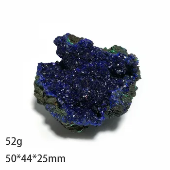 52g A1-5 Natūralaus Akmens Malachito Azurite Mineralinių Kristalų Mėginių Puošyba, Dovanų Kolekciją iš Anhui Provincijoje, Kinija