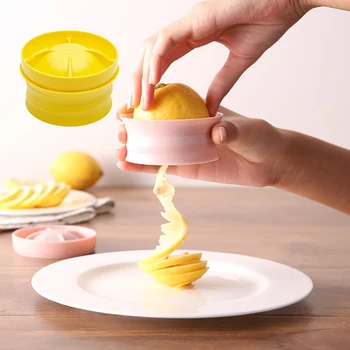 YOMDID Citrus Lemon Sukasi Slicer Vaisių, Daržovių Pjaustyklės Tarka Daržovių Smulkintuvą Spiralizer Virtuvės Reikmenys Praktinių