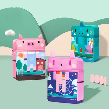 Vaikiška Kuprinė Vaikams 3D Animaciją priešmokyklinio Krepšiai Vaikų Kuprinės Mokyklos Darželio Vaikai Bookbags Mochila pieno stiklo Maišeliu Dos