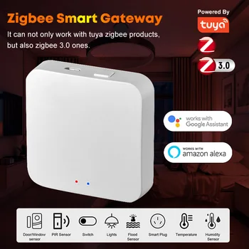 Tuya Zigbee3.0 Smart Vartai Hub Wireless/Wired 