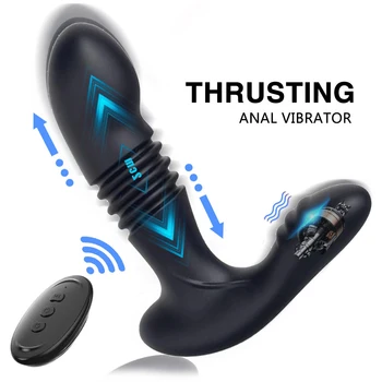 Prostatos Masturbators Vibracijos Analinis Vibratorius Erotiniai Massager vyrams Analinis Butt Plug Nuotolinio Valdymo Vibratorių Sekso žaisliukai Suaugusiems