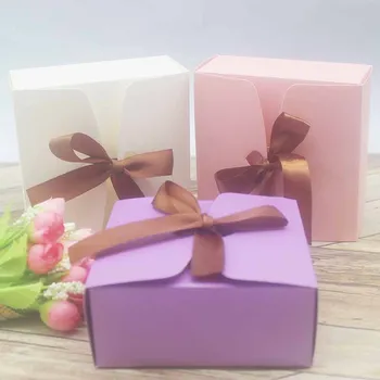 2020 mados vestuvių saldainių dėžutė 17.5x11.5x3cm/21x14x5cm šešių spalvų spalvinga baby shower /šalis /gimtadienio dovanos didelio dydžio dėžutėje 10vnt
