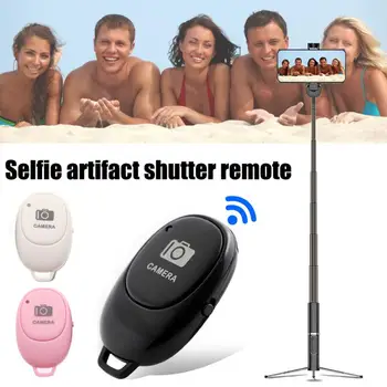 Naujausias Fotoaparato Užrakto Nuotolinio Valdymo Belaidžio Selfie Mygtukas Telefono Clicker 