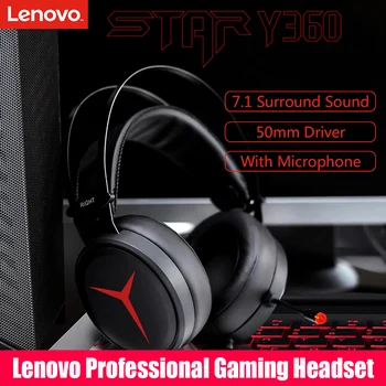 Lenovo Star Y360 Laidinio Žaidimų Headset PC Gamer 