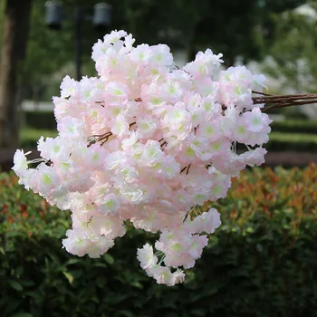 Dirbtinio Šilko Cherry Blossom Modeliavimas Dirbtinių Gėlių Sakura Sodo Kambarį Vestuvių Namų Dekoro Priedai