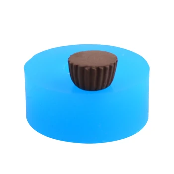 GYL163U 11.3 mm 3D Cupcake Pyragas Silikono Formų - Tortas Bazės Pelėsių - Minkštas Sugarcraft Polimero Molis Dervos Sluoksnį