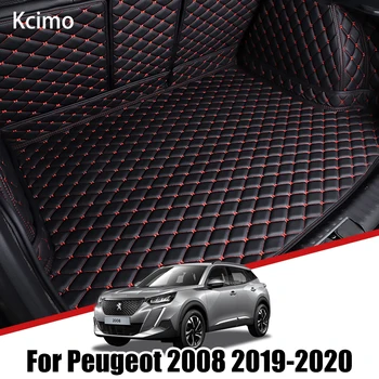 Automobilių Įkrovos Dėklą Grindų apsaugos Peugeot 2008 P24 2019 2020 Linijinių Krovinių Užsakymą Specialiųjų Auto Įkrovos Kilimas
