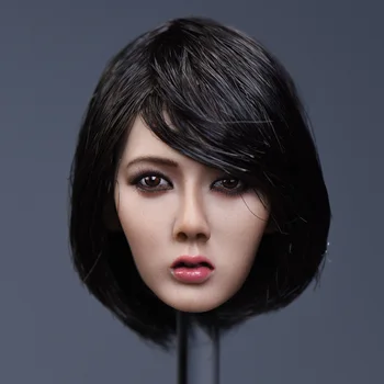 YMTOYS 1:6 Azijos Mergina, Moterų Galvos Skulptūra-12 Centimetrų Kūno Pav.