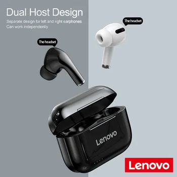 Lenovo LP1S TWS Bluetooth 5 .0 Ausinių Triukšmo Mažinimo HIFI Žemo Tono garsu Touch Stereo Belaidė laisvų Rankų įranga Smartfon