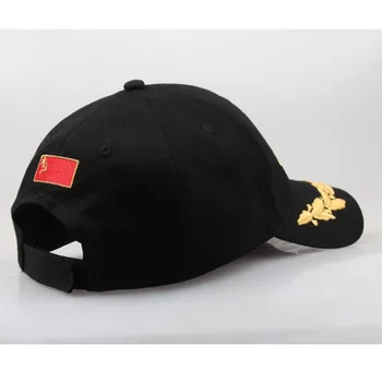 CCCP SSRS, rusijos Stiliaus Beisbolo kepuraitę Unisex black Red Medvilnės Snapback Cap Lauko Saulės, Skrybėlę, siuvinėjimo Aukštos kokybės skrybėlės
