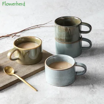 Japonijos Retro Keramikos, Porceliano Puodelis Kavos Puodelis Kūrybos Krosnies Pasuko Kavos Puodelį, Puodeliai, Kavos Puodeliai Drinkware Coffeware Teaware