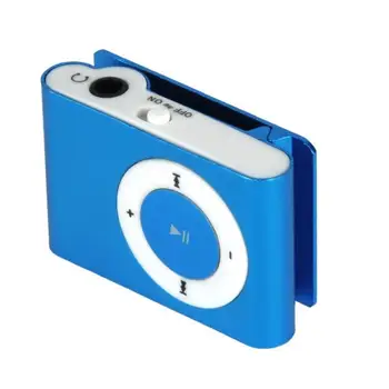 Nešiojamų Stilingas 5 Spalvų Mini USB, MP3 Muzika Media Grotuvą Be Ekrano Paramos Micro SD TF Kortelė Skirta 3,5 mm Stereo Jack