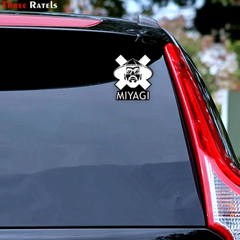 Trys Ratels TZ-2003 m.# 14.8x17cm Hip-Hop Žvaigždė MiyaGi Vinilo Automobilių Lipdukas Lipdukas Auto Lipdukai