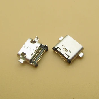20pcs/daug Naujos Micro USB Įkrovimas Uosto Jungties Lizdo elektros kištuko remontas, dalys Sony Xperia L1 G3311 G3313 G3312