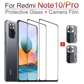 Raudona mi note10 pro glas vaizdo kameros objektyvo apsaugos xiaomi redmi 10 pastaba redmy redme ne 10pro max 10s visą ekraną grūdintas stiklas