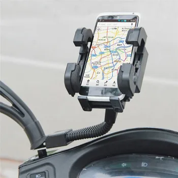 Automobilio, Mobiliojo Telefono Laikiklis Polių prietaisų Skydelio Montavimo Laikiklis 360 Sukimosi Universalus GPS Ekranas Laikiklis