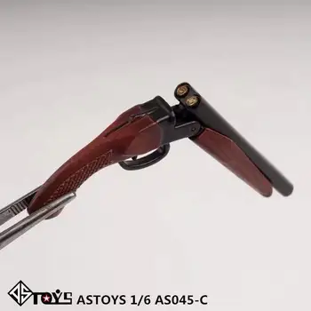 Naujas 1/6 Revolveris pistoletas Pistoletas Purškimo pistoletas shot gun plastikiniai modelis Žaislas 12 cm Veiksmų Skaičius, lėlės žaislas ASTOYS AS045