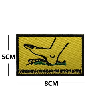 Riteriai kryžiuočiai Siuvinėjimo Pleistrai Emblemos Emblema Aksesuaras 8*5CM Kablys ir Kilpa Taktinis