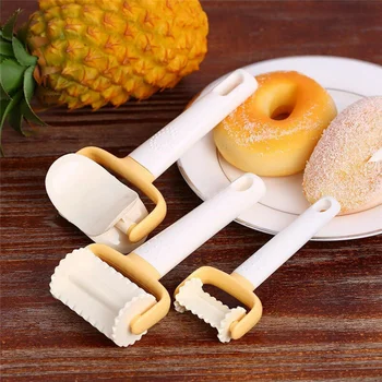 Plastikiniai Paspauskite Tešlos Kukulis Maker Pelėsių Pyragas Ravioliai (koldūnai), Kepimo Pyragai, bandelės, Įrankiai Ratas 