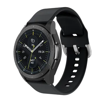 Silikono Watchbands ant Samsung Galaxy Žiūrėti 42mm Minkštas Laikrodžių Apyrankės, Dirželiai Pakeisti Juostas Lengva Įdiegti