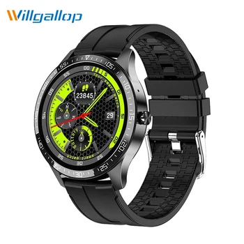 Willgallop L8 Smart Watch Vyrų BT Skambina IP68 Vandeniui EKG PPG Širdies ritmo Fitness Tracker Kūno Temperatūra, Skirta 
