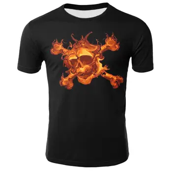 2021 naujas 3D vyriški t-shirt siaubo kaukolė, t-marškinėliai, vyriški vasaros 3D spausdinimo įdomu t-shirt gatvės stiliaus vyrų 3D spausdinimo vyras