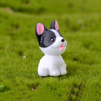 Mini Dervos Šuo Ornamentu Modeliavimas Mielas Mikro Kraštovaizdį 