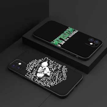 GX22 arabų Koraną, Islamo Musulmonų Silikono Soft Case for iPhone 12 Mini Pro 11 XS Max XR X 8 7 6 6S Plius 5 5S SE 2020 m.