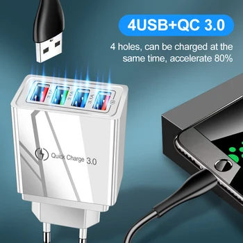 USB Įkroviklis Greitai Įkrauti 3.0, skirta 
