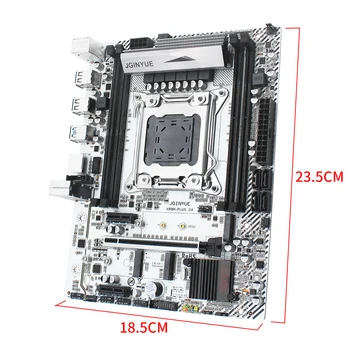 JGINYUE X99 Plokštė LGA2011-3 Combo Su Xeon E5 4620 V3 procesorius DDR4 32GB 4*8G Darbalaukio RAM Server Mainboard X99M-PLUS-D4