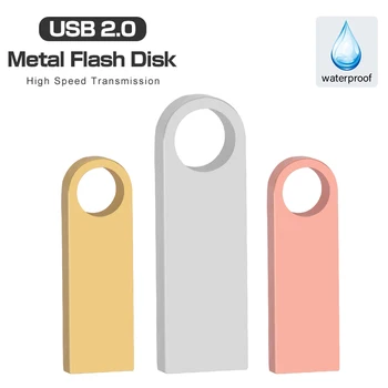 Didmeninė USB stick metal10PCS/daug USB 