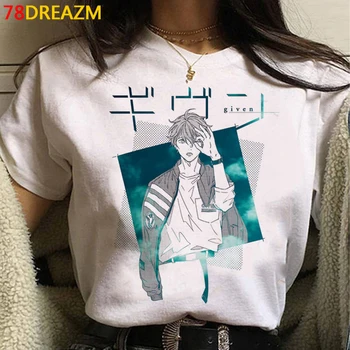 Atsižvelgiant Yaoi Bl marškinėlius moterų estetinės balti marškinėliai pora japonijos spausdinti marškinėliai t-shirt