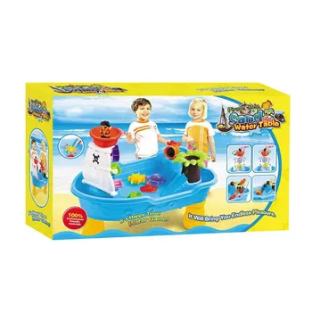 Lauko Paplūdimio Smėliadėžė Žaislų Vaikams, Didelį Piratų Laivą Vasaros Smėlio Kibirą Vandens Lentelė Žaislai Žaisti Vaikų Mokymąsi, Švietimo Žaislas#HWC