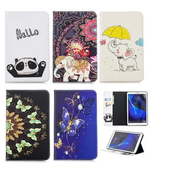 Tablet Case For Samsung Galaxy Tab A6 10.1 colių 2016 10.1 T585 T580 T580N Smart Cover 