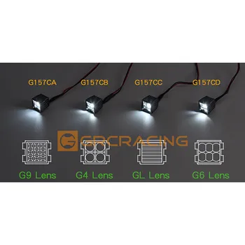 Aukštos Kokybės LED, Žibintų Dėmesio centre 1:10 1:8 RC Vikšriniai Automobilių Traxxas TRX-4 TRX6 SCX10 90046 Redcat Gen8 Tamiya