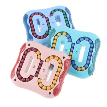 Vaikams Švietimo Žaislas Tėvų-Vaikų Dvigubai sparčiau Žaidimas Magic Kubeliai Magic Bean žaislas Įspūdį Cube 3D Puzzle Race Cube stalo Žaidimas
