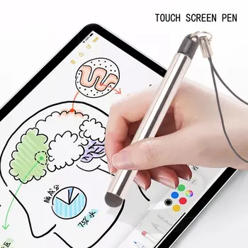 Bagažo Universalus Jutiklinio Ekrano Rašikliu, Capacitive Stylus Pen For išmanųjį Telefoną, Planšetinį kompiuterį iPad Taško Apvalus Plonas Patarimas