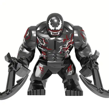 Charakterį Nuodai Didelis Dydis Kovos Su Venom Nelaimės Nuodai Modelis Veiksmų Skaičius, Blokų Statybos Statybinės Plytos Žaislai Vaikams