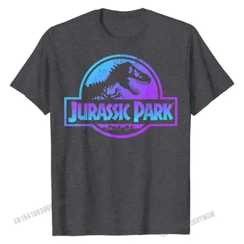 Juros periodo Parkas, Mėlynos ir Violetinės Iškastinio Logotipo Grafinis T-Shirt Marškinėliai Tees Didmeninė Medvilnės 3D Atspausdintas Vasaros vyriški