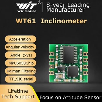 WitMotion WT61 AHRS MPU6050 6-Krypties Modulis, Skaitmeninis Inclinometer, 3 Ašis Pagreičio+Giroskopas, Pakrypimo Kampą ir Vibracijos Priemonė