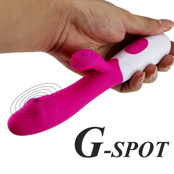 G Spot Vibratoriai Dviguba Vibracija Saugaus Silikono Vibratorių Makšties Klitorio Stimuliacijos Sekso Žaislų Parduotuvė Moterims, Moterų Suaugusiųjų Porų