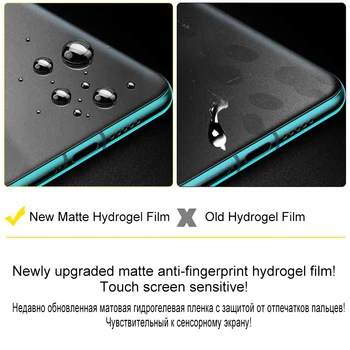 3Pcs Matinis Anti-pirštų atspaudų Hidrogelio Filmas Xiaomi Mi 10T Lite 5G Screen Protector Mi10 10 T Mi10t 10tlite Nr. Apsauginis Stiklas