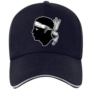 KORSIKA Beisbolo kepuraitę nemokamai užsakymą pavadinimas la corse Saulės skrybėlę korsikos spausdinimo vėliavos žodis prancūzijos ajaccio bastia calvi galerija BŽŪP