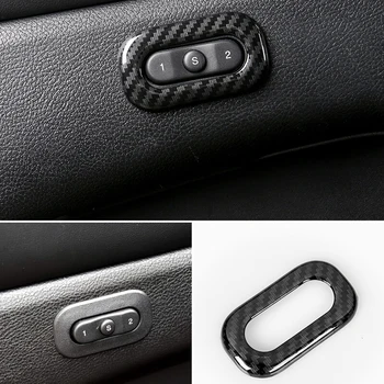 ABS Anglies pluošto Jeep Grand Cherokee m. m. 2016 m. 2017 Automobilio Sėdynės atminties mygtuką Padengti Apdailos Automobilių Optikos Reikmenys 1pcs