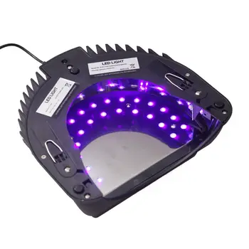 Didelės Galios Pro Belaidžiai LED Nagų Lempa UV Nagų Lempa su Įkrovimo Baterija Dizaino UV Lempa Belaidžio Gydant Šviesa
