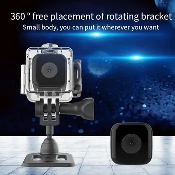 SQ28 Full HD 1080P Vandeniui Mini Naktinio Matymo Diktofonas, vaizdo Kamera Sporto Fotoaparatas