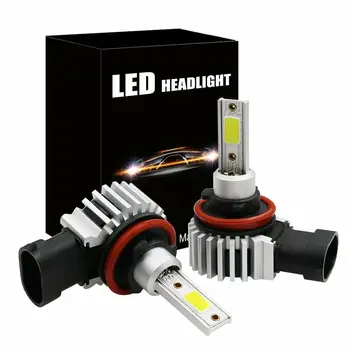 2021 Atnaujinti Mini Canbus H4 H7, LED Rūko Žibintų Rinkinys 60W 20000LM/Set H1 H11 9005 HB3 9006 HB4 H8 9012 h3 6000K Automobilių Lemputės Blanc