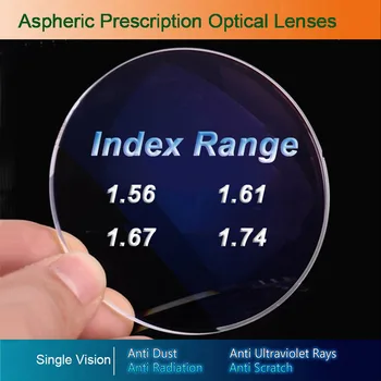 Viena Vizija, Optiniai Akiniai Recepto AR Rx Lęšiai, Skirti Trumparegystė/Toliaregystė/Presbyopia Akiniai CR-39 Dervos Lęšis Su Danga