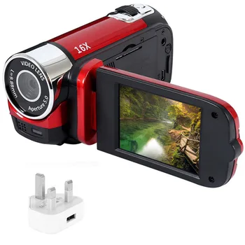 1080P Aukštos raiškos Video Įrašyti LED Šviesos Skaitmeninis Fotoaparatas Aišku, Anti-shake Laikina Selfie Dovanos vaizdo Kamera Profesionalus Filmavimas