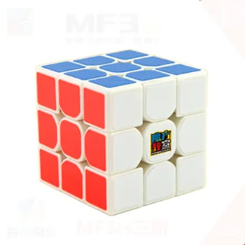 MoYu 3x3x3 Magic Cube Mf3RS Trijų Veiksmų Įspūdį Profesinės Greitis Kubo Magico Švietimo Žaislai Vaikams, Kubas Su Stovu